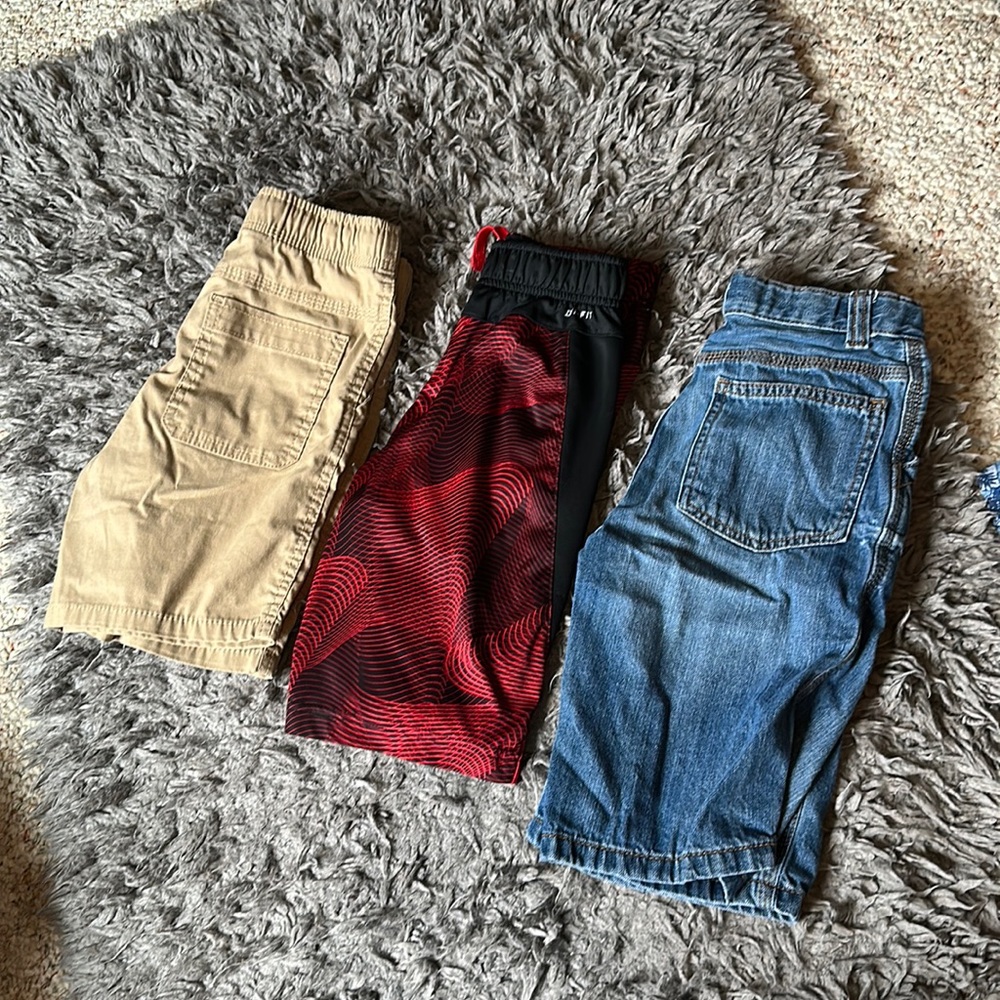 Boys size 8 shorts bundle